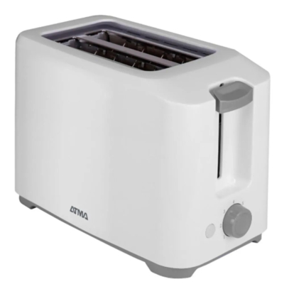 Tostadora Eléctrica Atma To2180wp 700w - 2 Rebanadas - Blanca