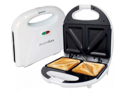 Sandwichera eléctrica Kanjihome blanca 800W WH-SM700SW-01 - Image 3