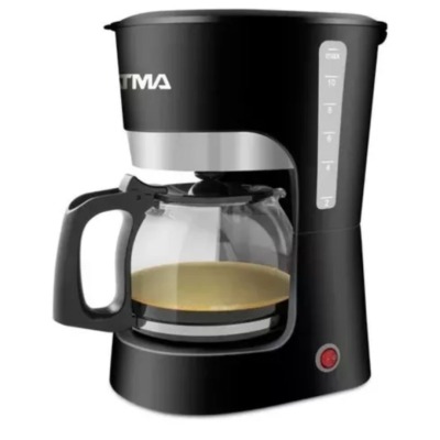 CAFETERA DE FILTRO ATMA CA8143N 1.50L NEGRA