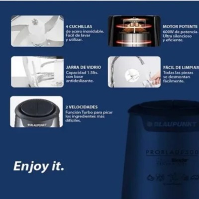 Procesadora Blaupunkt Cocina Pro Blade - Image 4
