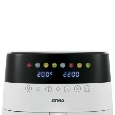 Freidora de Aire ATMA FR248AWP – 8 L con Ventana – Blanca - Image 4