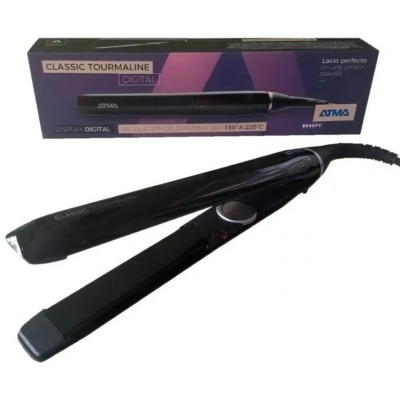Planchita de Pelo ATMA PL8842P Classic – Tourmaline + Cerámica Digital - Image 3