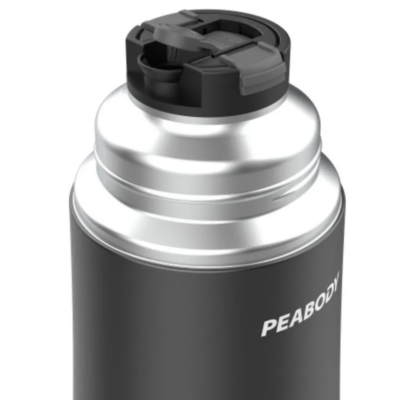 Peabody Termo Eléctrico ETA1001N – Negro con Mango y Bombilla - Image 3